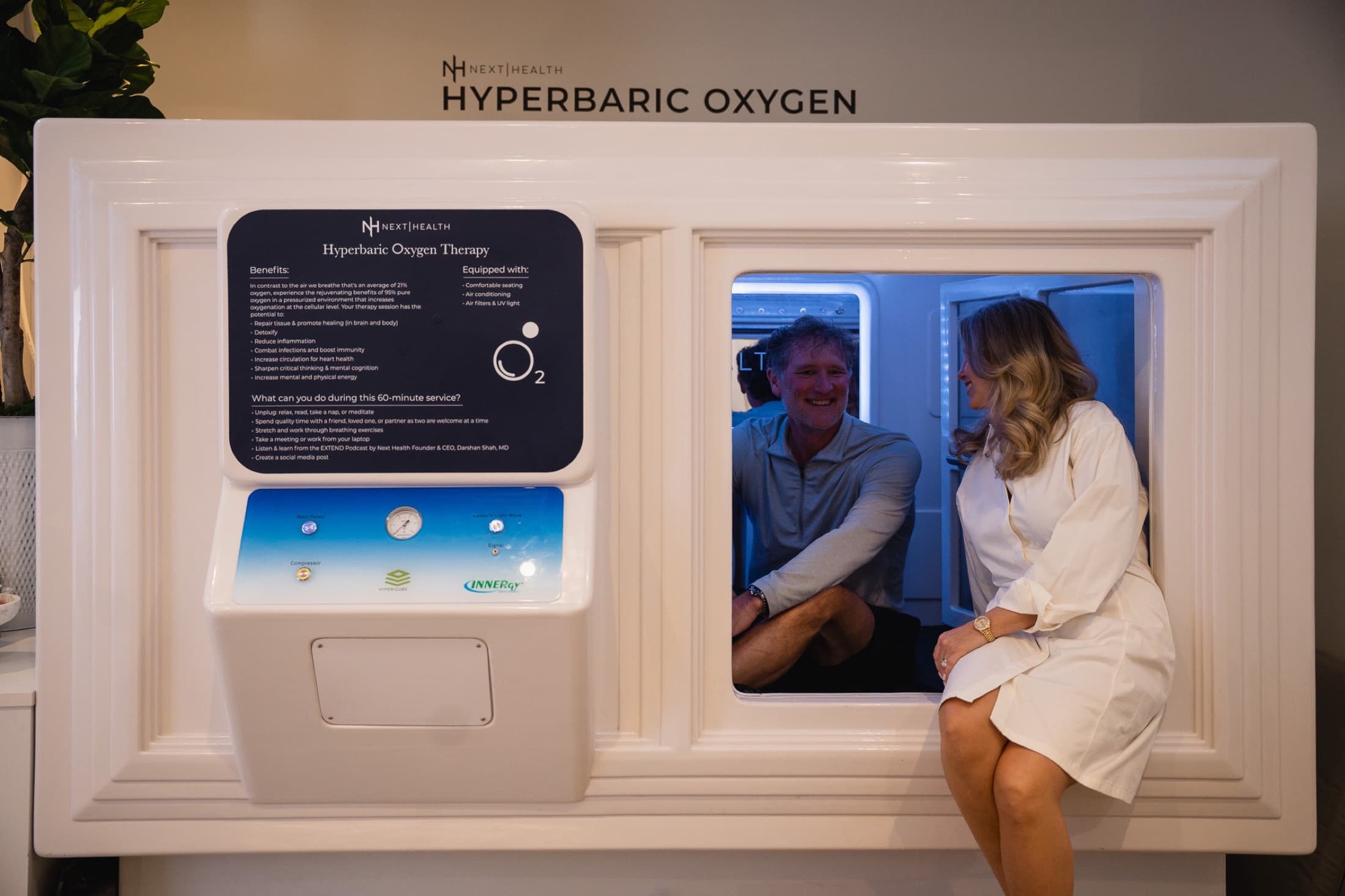 Advanced therapy suite at Next Health Nashville
